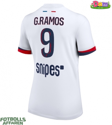 Paris Saint-Germain Goncalo Ramos #9 Bortatröja Kvinnor 2025-26 Kortärmad